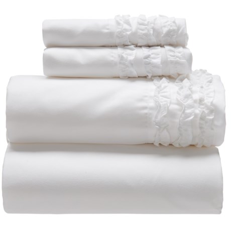 harlow ruffled sheet set queen save 44 ruffled sheet sets