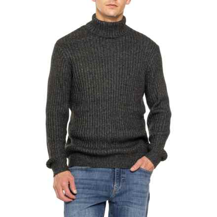 Harrison Davis Turtleneck Sweater in Charcoal