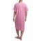 9141D_2 Hatley Cotton Sleep Shirt - V-Neck, Short Sleeve (For Women)