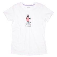 Hatley Jersey Shirt - Short Sleeve (For Women) in Pawsitively Exhausted - Closeouts