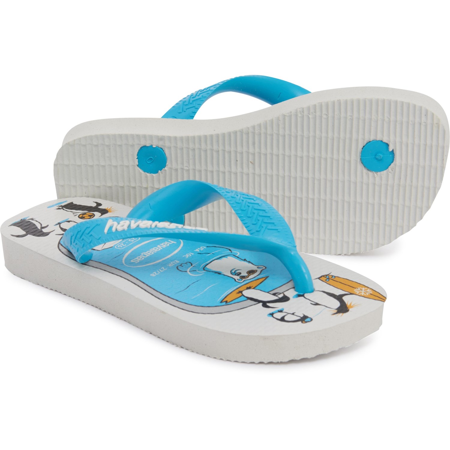 toddler girl white flip flops