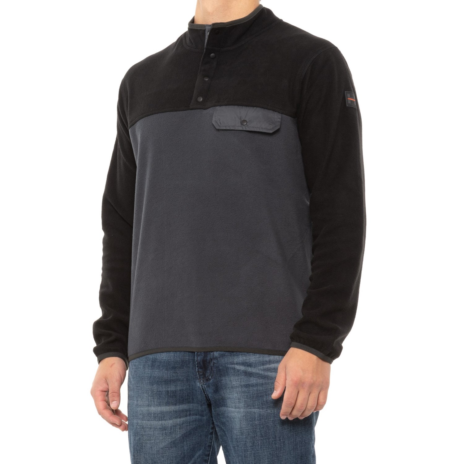 Hawke & Co ColorBlock Polar Fleece Shirt (For Men) Save 60