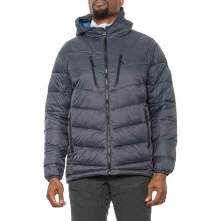 Hawke & Co Packable Chevron Jacket - Insulated in Carbon
