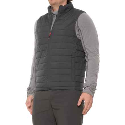 Hawke & Co Quilted Packable Vest - Insulated in Carbon