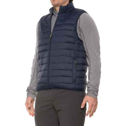 Hawke & Co Quilted Packable Vest - Insulated in Hawk Navy