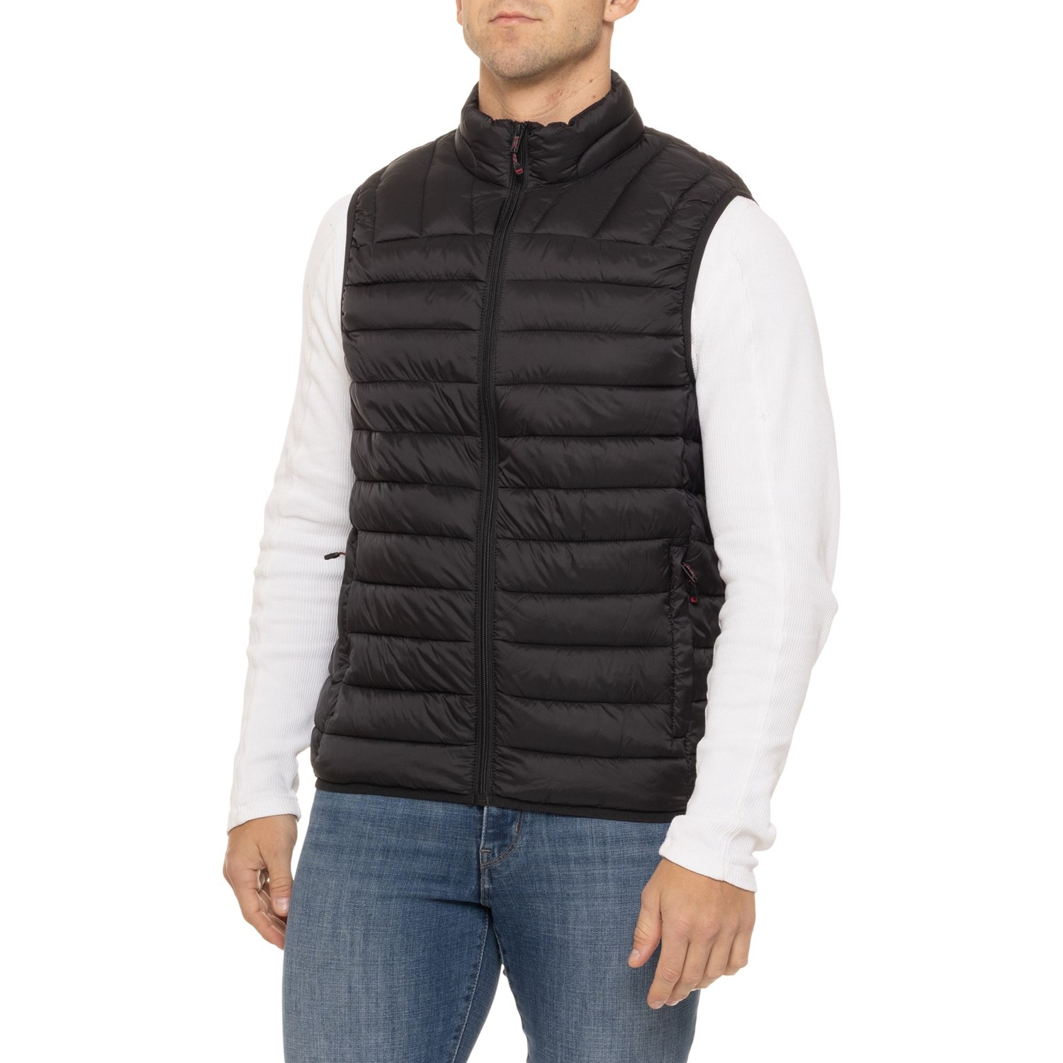 (取寄) ホーク＆コー レイル プリマロフト キルテッド パッカブル ベスト - インサレーテッド Hawke & Co Rail PrimaLoft Quilted Packable Vest - Insulated  Black hawke-and-co-rail-primaloft-