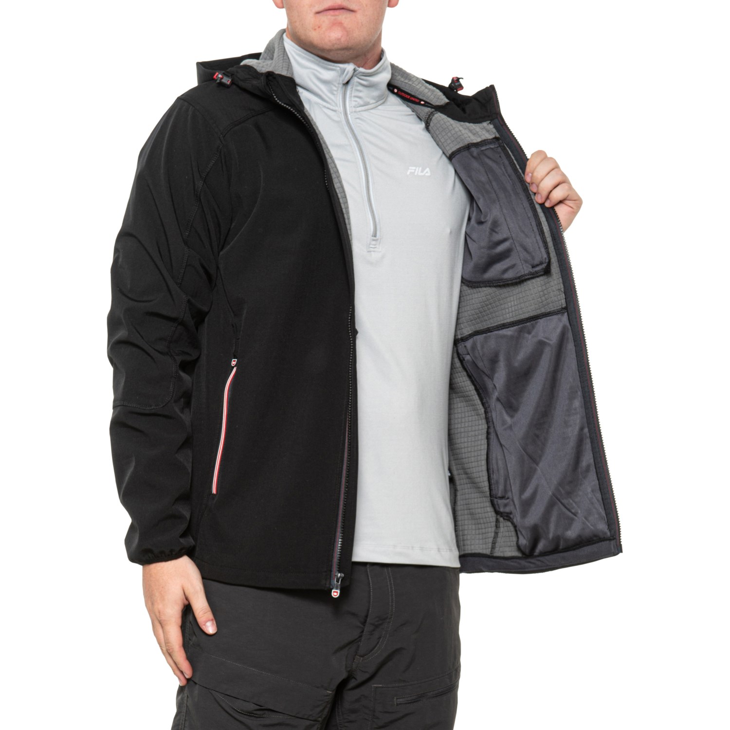 Hawke & Co Soft Shell Hooded Jacket - Save 58%