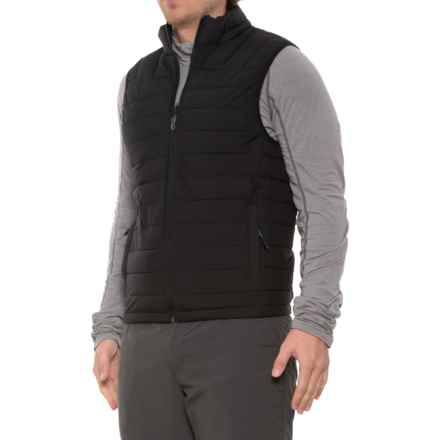 Hawke & Co Stretch Packable Vest - Insulated in Black