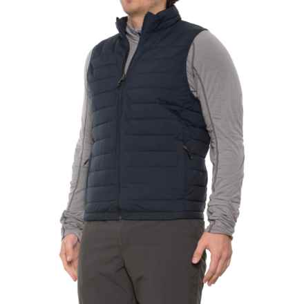 Hawke & Co Stretch Packable Vest - Insulated in Dark Navy