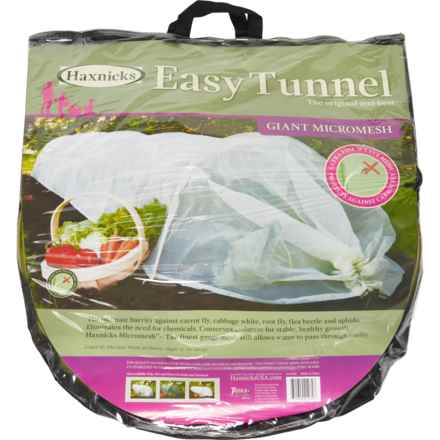 Haxnicks Giant Easy Micromesh Garden Tunnel - 9’10”x2x1’5” in Mutli