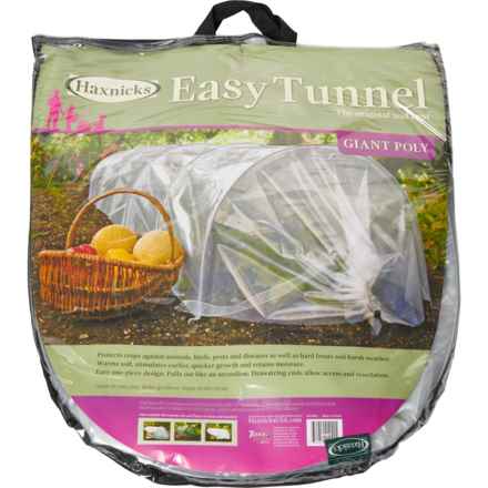 Haxnicks Giant Easy Poly Garden Tunnel - 9’10”x2’x1’5” in Mutli
