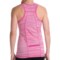 9278M_2 Head Marled V-Neck Tank Top (For Women)