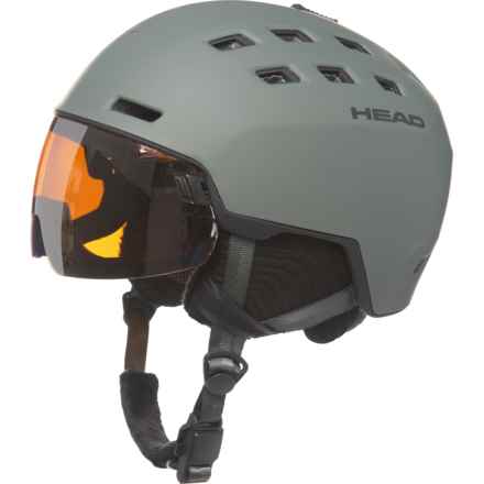 Head Radar Ski Helmet - Extra Lens in Night Green