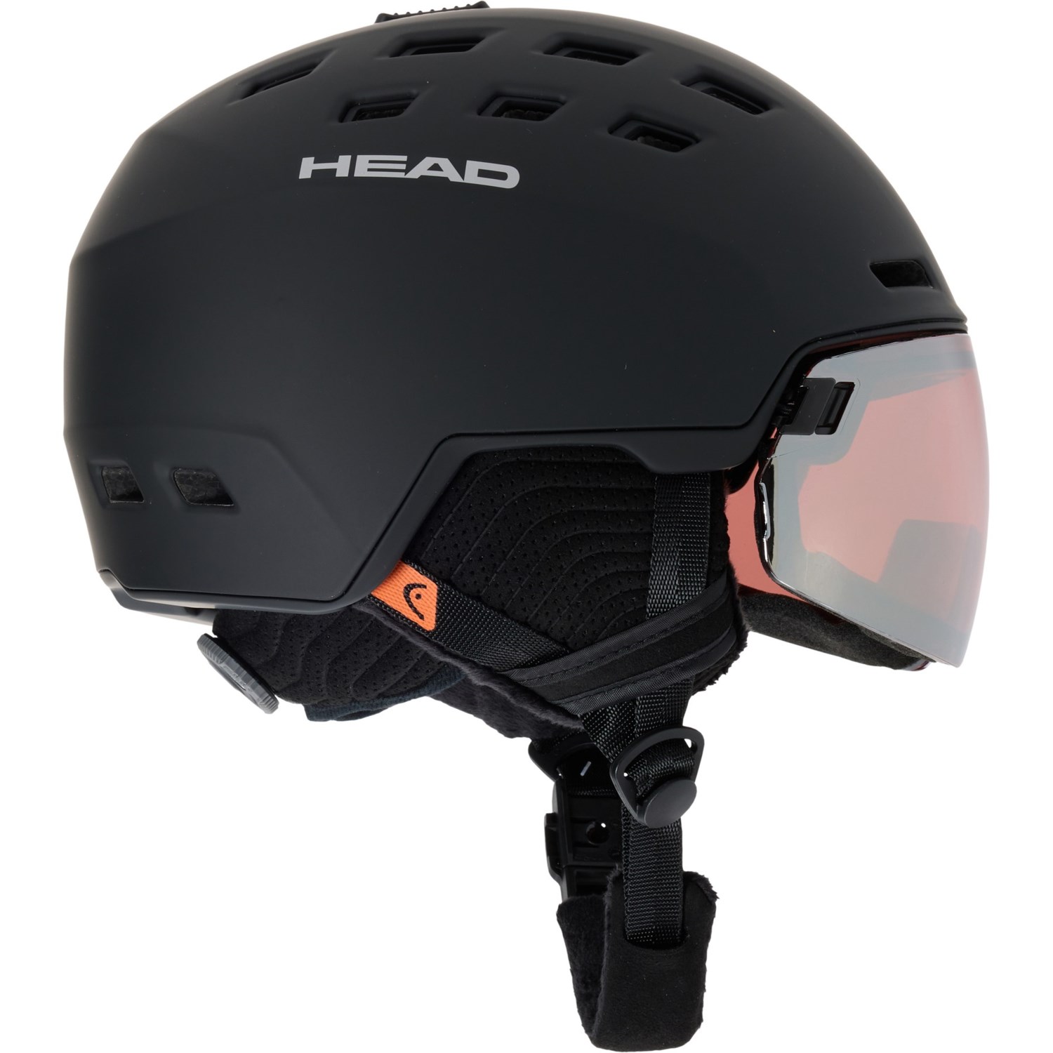HEAD バイザー付き ブラックヘルメット　radar Head Radar Visor Ski Helmet - Save 50%