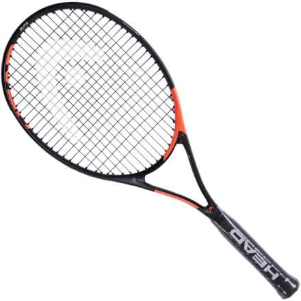 Head TI.Radical Elite Tennis Racquet - 27”, Pre-Strung in Black/Orange