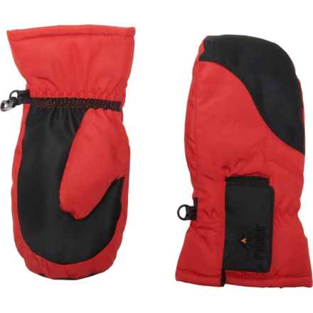 HEATX2 Ski Mittens - Waterproof, Insulated (For Little Boys) in Red/Black