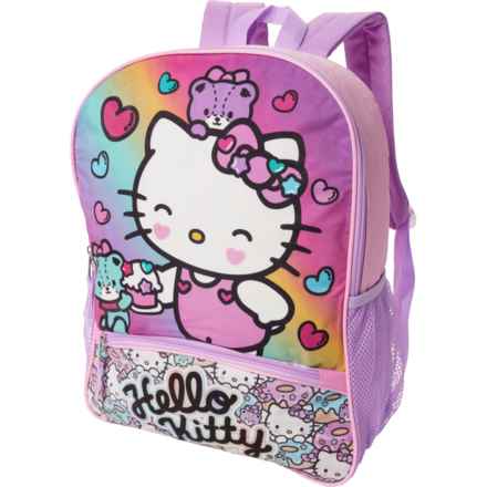 Hello Kitty 16” Backpack (For Girls) in Multi