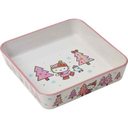 Hello Kitty Christmas Skate Square Baking Dish - 8.5” in Multi