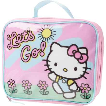 Hello Kitty Let’s Go Rectangle Lunch Bag (For Girls) in Multi