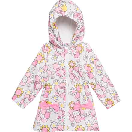 Hello Kitty Toddler Girls Full-Zip Windbreaker Rain Jacket in Multi