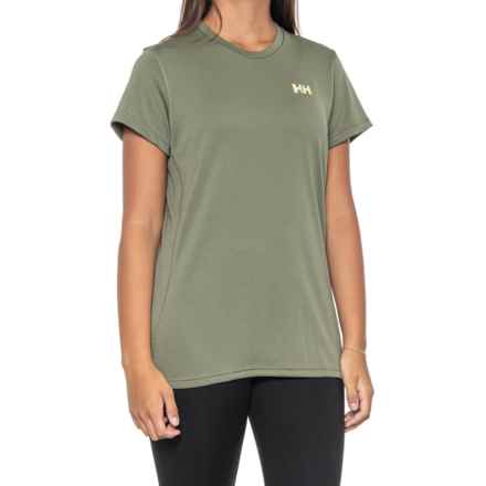 Helly Hansen LIFA® Active Solen T-Shirt - UPF 50+, Short Sleeve in Lav Green