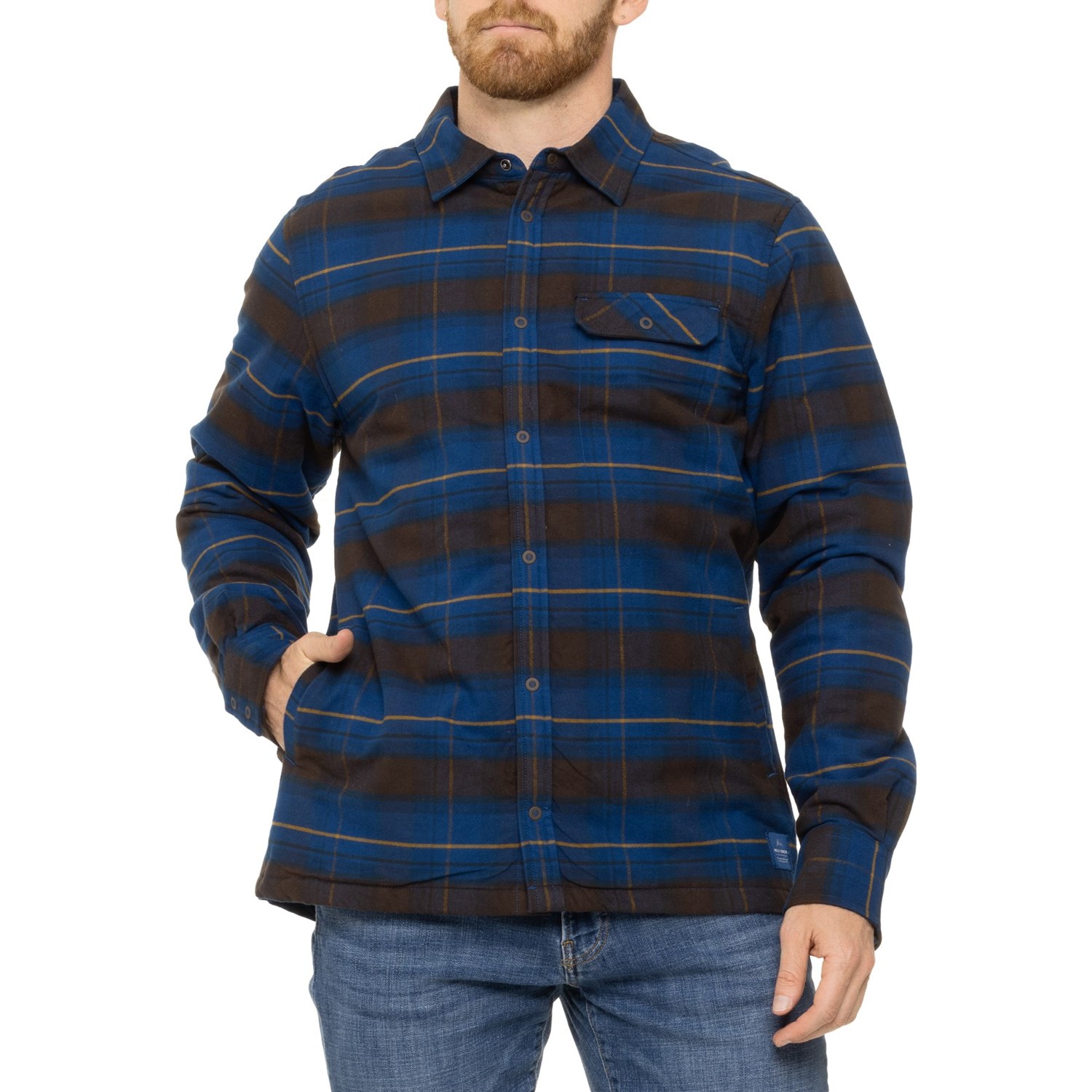 Helly Hansen Lifaloft Flannel Shirt Jacket - Organic Cotton