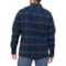 7PDNV_2 Helly Hansen Lifaloft Flannel  Shirt Jacket - Organic Cotton, Insulated, Snap Front