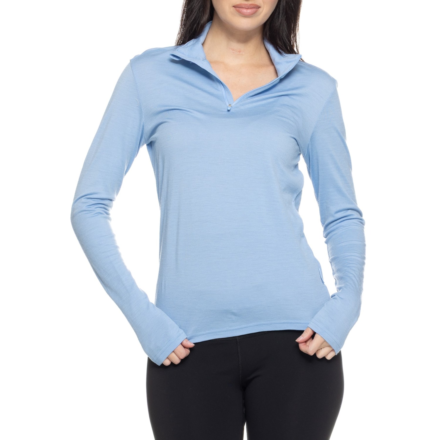 Helly Hansen Midweight Base Layer - Zip Neck, Long Sleeve - Save 50%