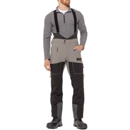 Helly Hansen Odin Backcountry Soft Shell Bib Pants - RECCO® in 876 Concrete