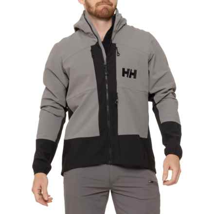 Helly Hansen Odin Backcountry Softshell Ski Jacket - RECCO® in 876 Concrete