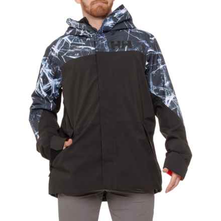 Helly Hansen ULLR D Shell Ski Jacket - Waterproof in 993 Black Ice