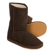 Henri Pierre by Bastien Betty Boots - Wool Lining (For Women) in Brown - Closeouts