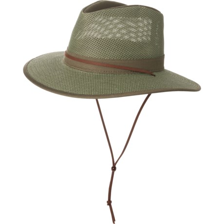 Henschel Original Aussie Breezer Hat - UPF 50+ (For Men) in Olive