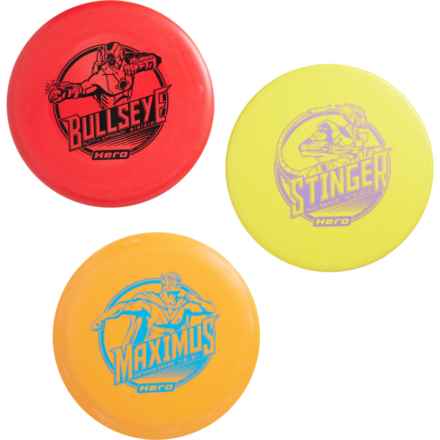 Hero Disc Multi 3 Disc Golf Set - 3-Piece in Multi