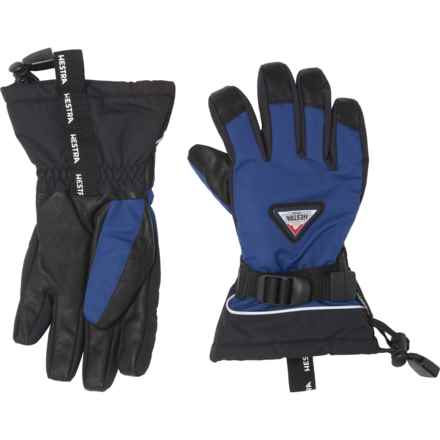 Hestra Skare CZone® Gloves - Waterproof, Insulated (For Boys) in Medium Blue