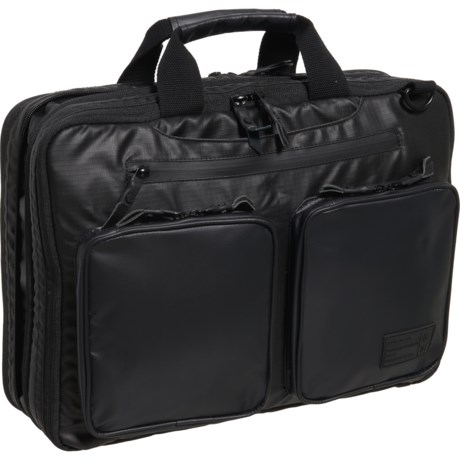 hex nero expandable laptop briefcase