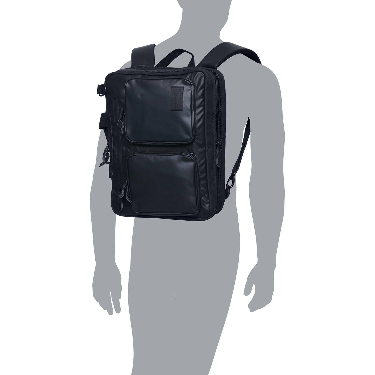 hex nero expandable laptop briefcase