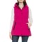 HFX Mechanical Stretch Short Hooded Vest - Insulated in Magenta