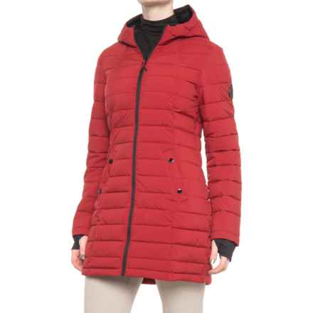 HFX Wellon 3/4 Stretch Jacket - Insulated (For Women) in Scarlet/Black