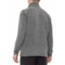 481VF_2 Hi-Tec Charcoal Midlayer Shirt - Zip Neck, Long Sleeve (For Men)
