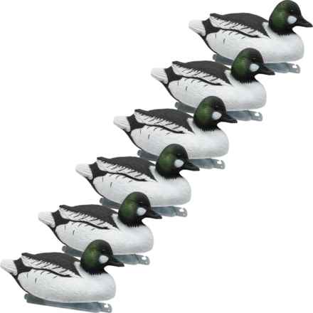 HIGDON Battleship Goldeneye Foam-Filled Decoys - 6-Pack, Factory Seconds in Multi