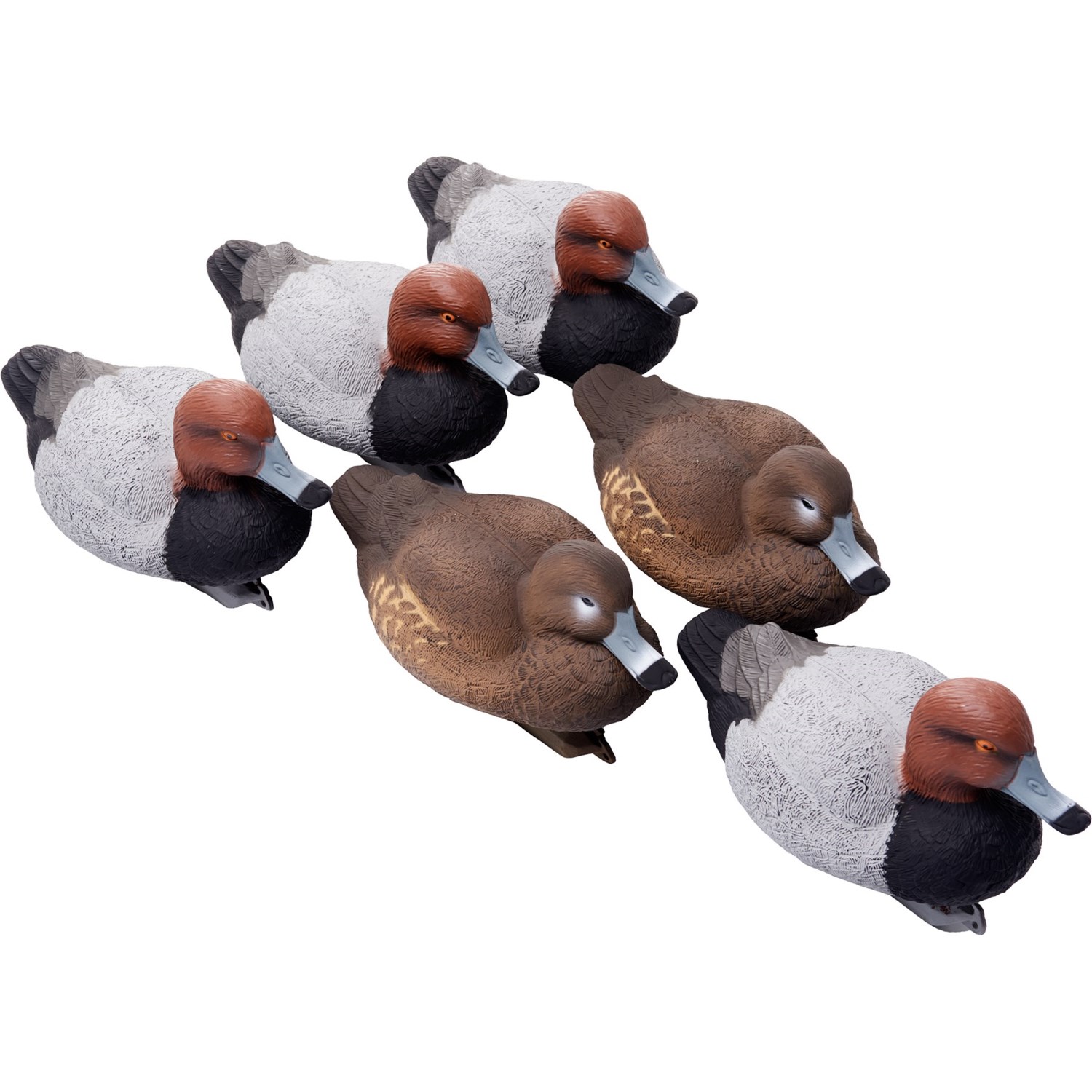 HIGDON OUTDOORS Standard Redhead Decoys 6Pack Save 45