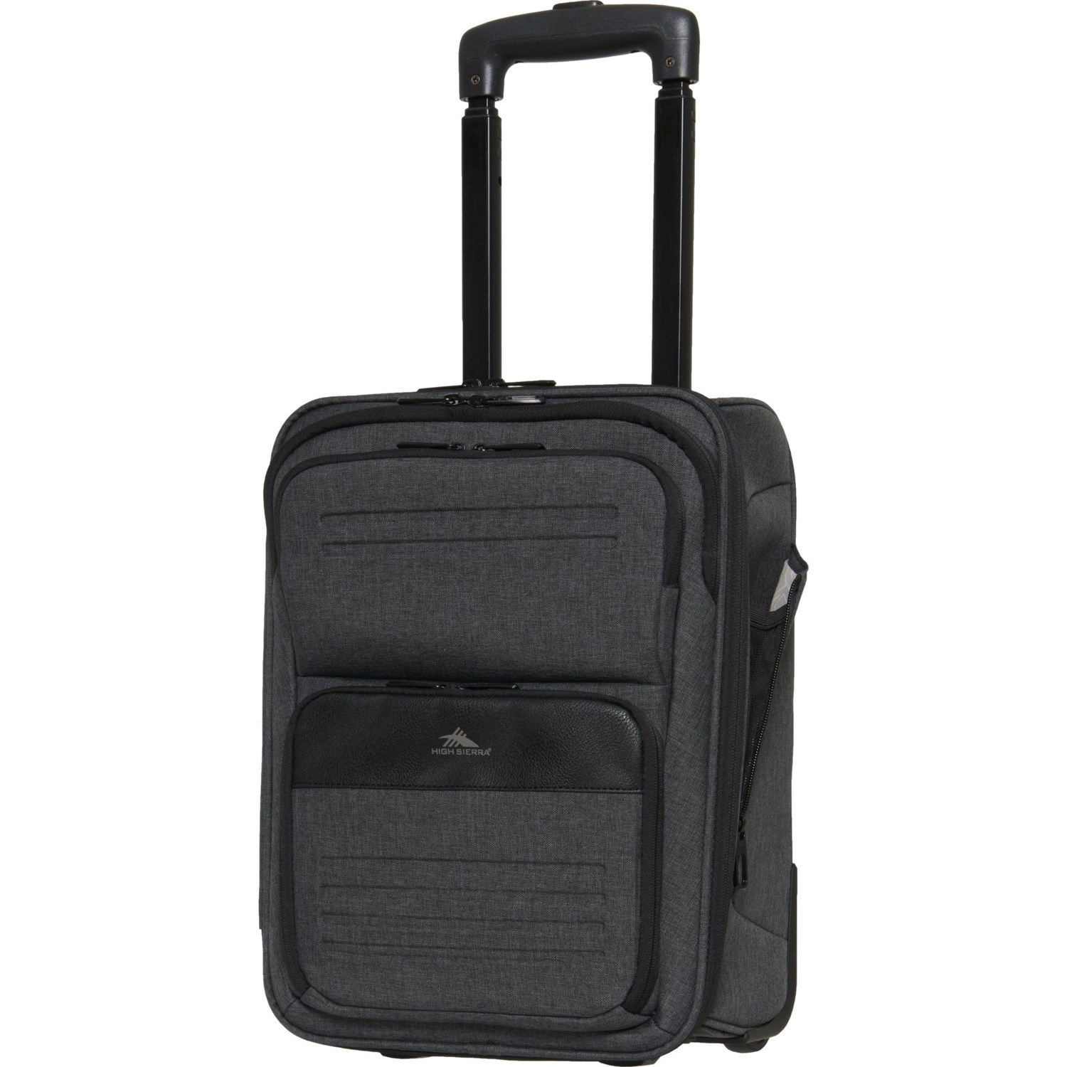 High Sierra 16.5” Endeavor 2.0 Underseater Carry-On Rolling Suitcase - Softside, Grey Heather