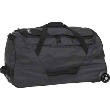 High Sierra 28” Forester Rolling Duffel Bag - Black Heather-Black in Black Heather/Black
