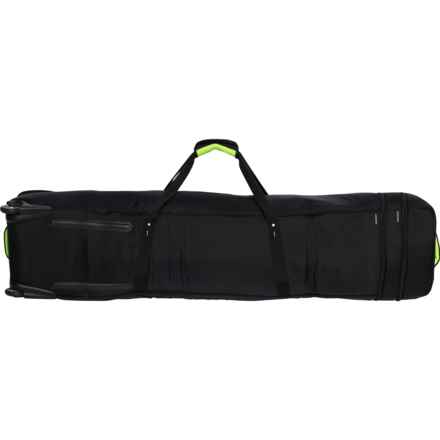 High Sierra Adjustable Wheeled Ski-Snowboard Combo Bag in Black/Zest