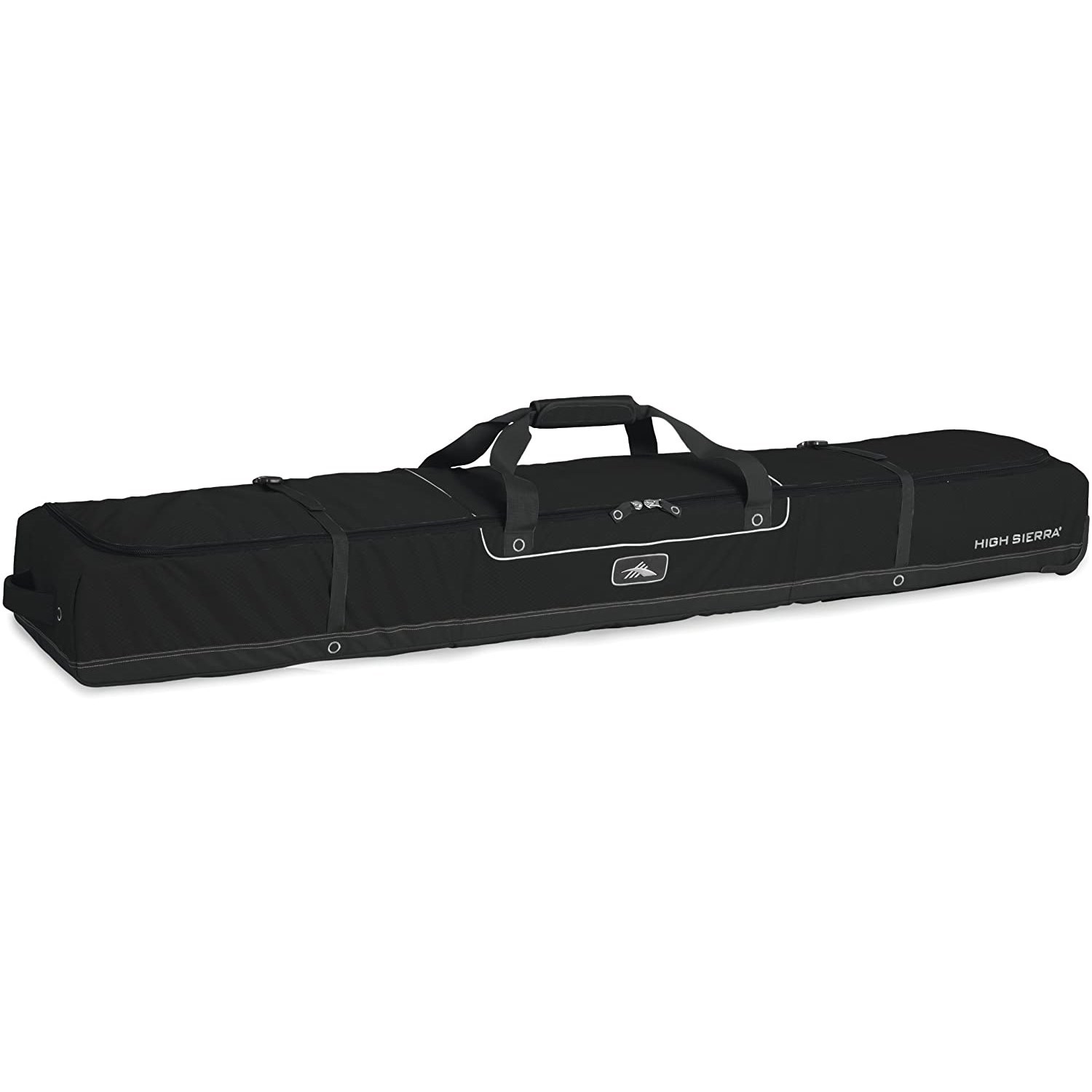 high sierra wheeled double ski bag