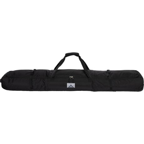 High Sierra Deluxe Wheeled Double Ski Bag in Black