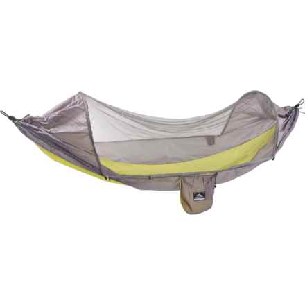 High Sierra Double Hammock with Mosquito Canopy Netting in Lime