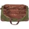 6851F_4 High Sierra Heritage Collection Rolling Duffel Bag - 29”, Leather Trim