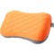 High Sierra Inflatable Camp Pillow in Orange/Gray